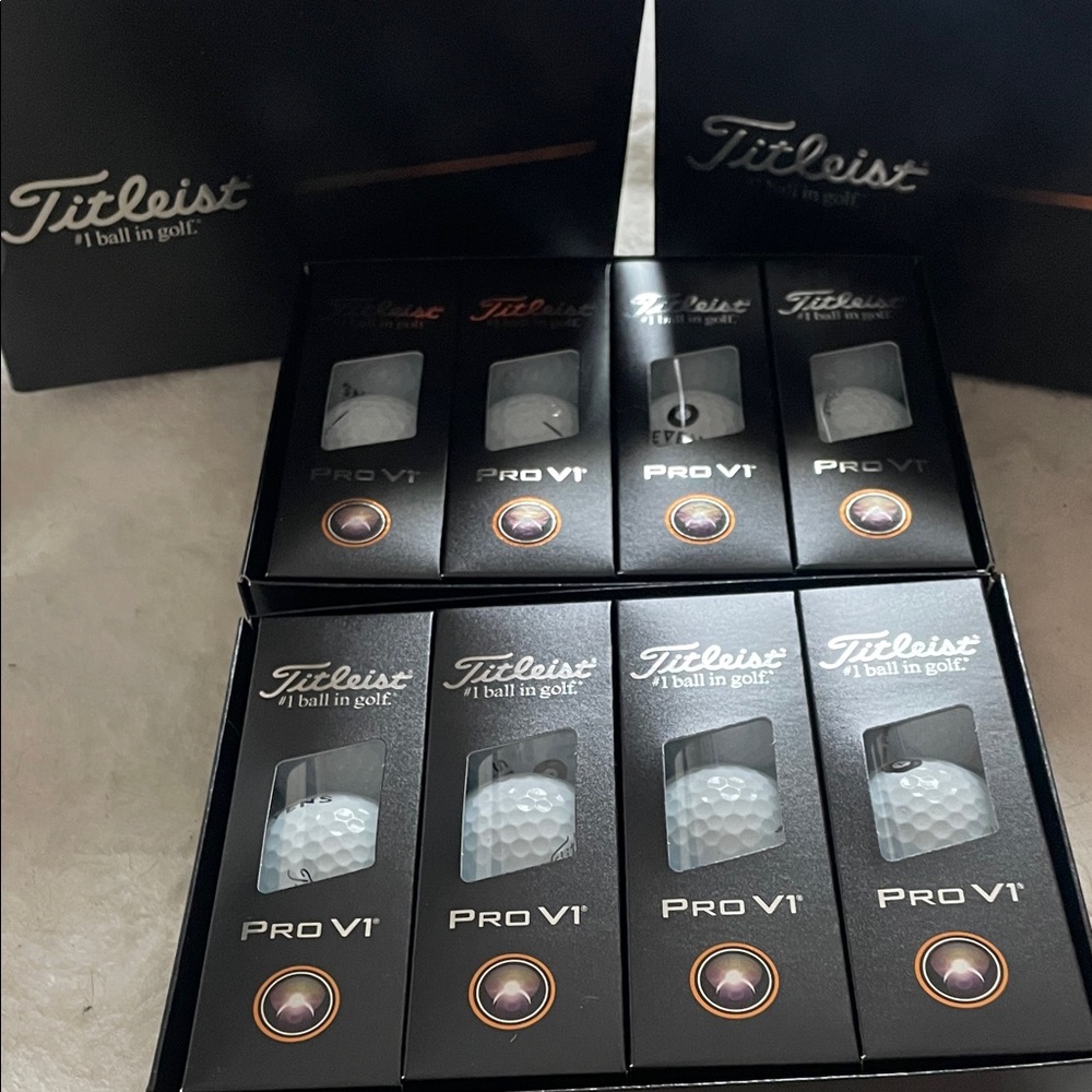 Titleist Pro V1 Golf Balls. - Picture 2 of 2